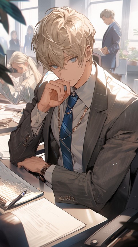 Anime office worker Portrait (50)