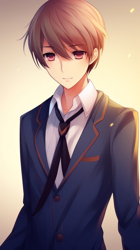 Cute School Anime Boy Aesthetic (12)