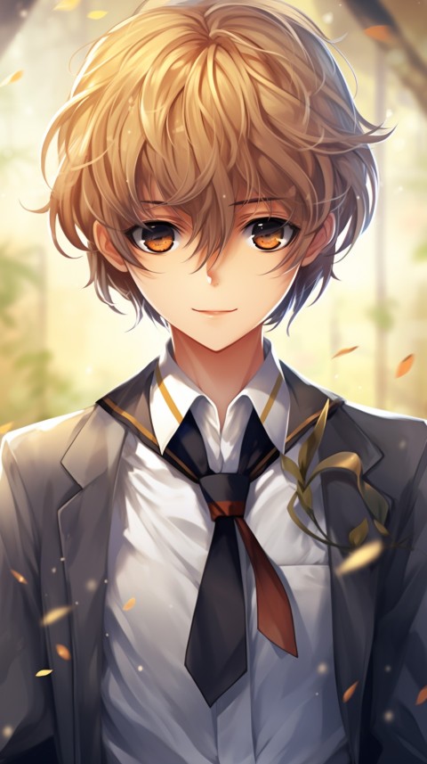 Cute School Anime Boy Aesthetic (47)