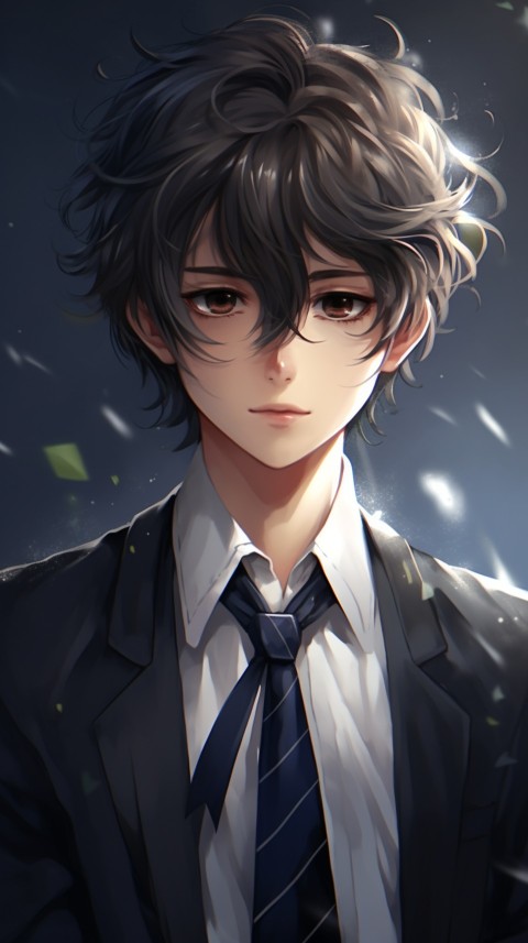 Cute School Anime Boy Aesthetic (184)