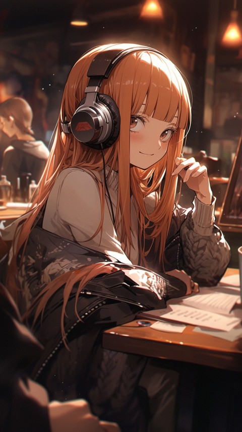 Girl Listening To Music At Home Room Aesthetic (398)