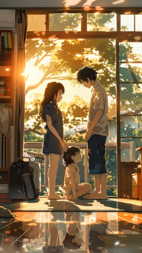 Happy Anime Family Love Aesthetic (271)