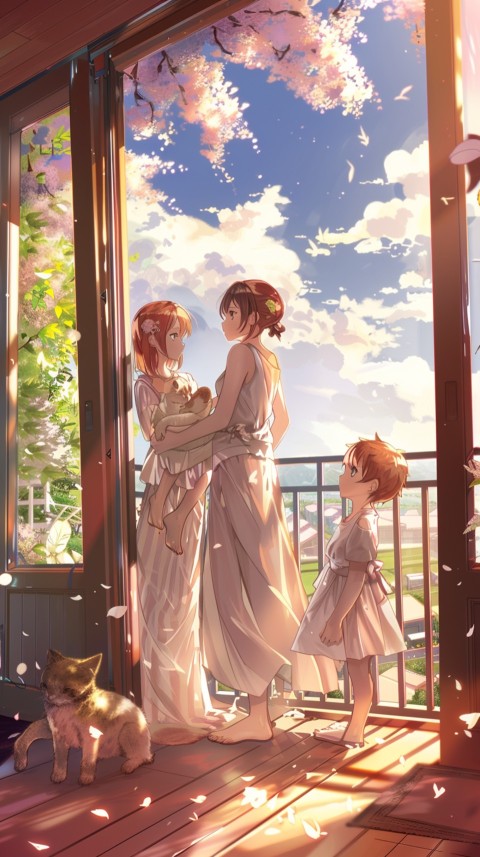 Happy Anime Family Love Aesthetic (352)