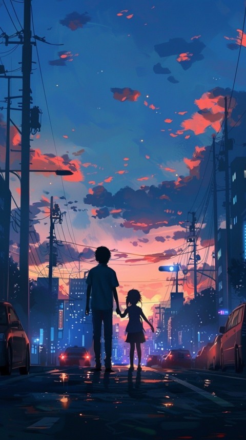Happy Anime Family Love Aesthetic (410)