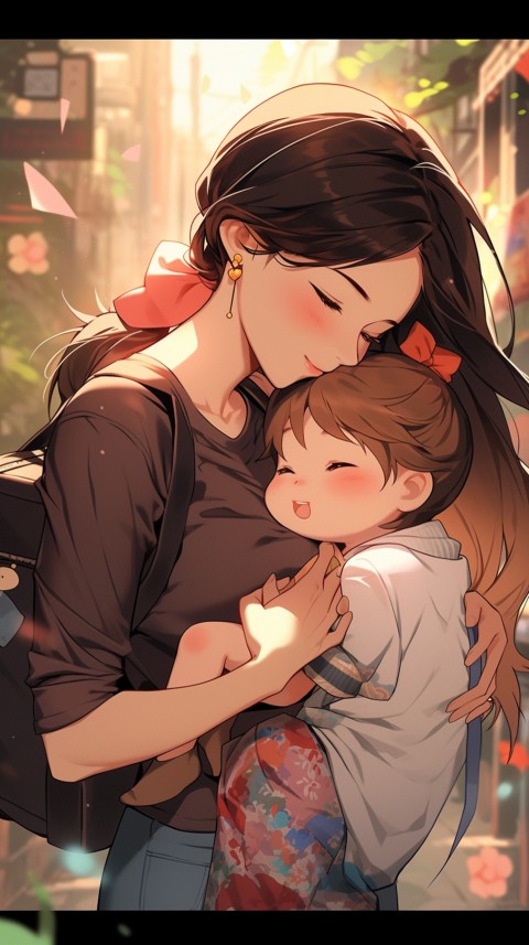 Happy Anime Family Love Aesthetic (503)