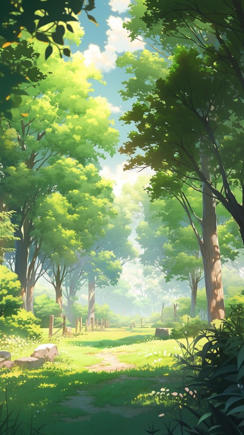 Anime Nature Landscape Peaceful Aesthetic Calming (14)