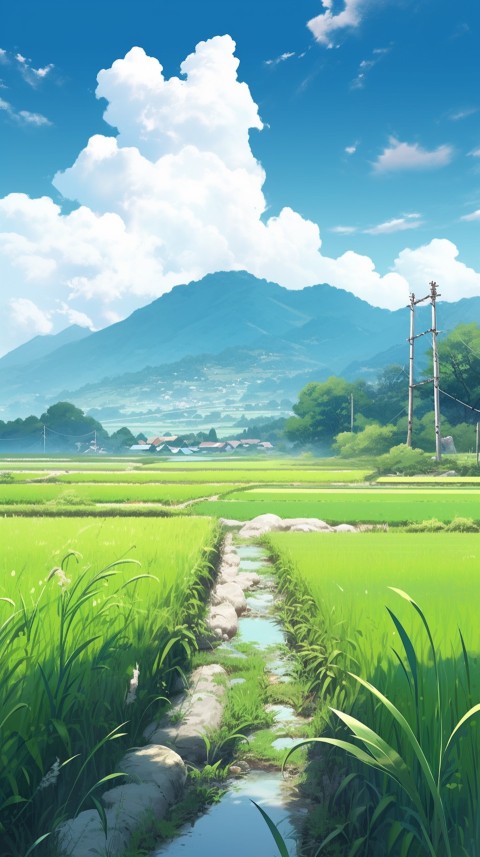 Anime Nature Landscape Peaceful Aesthetic Calming (44)