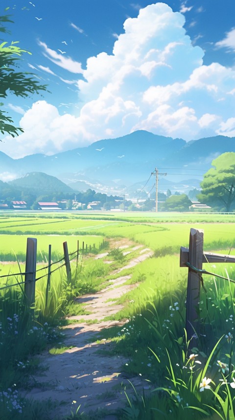 Anime Nature Landscape Peaceful Aesthetic Calming (176)