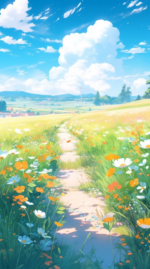 Anime Nature Landscape Peaceful Aesthetic Calming (196)