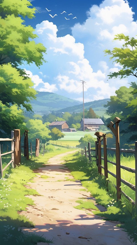 Anime Nature Landscape Peaceful Aesthetic Calming (163)