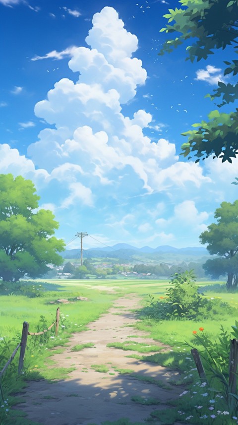 Anime Nature Landscape Peaceful Aesthetic Calming (233)