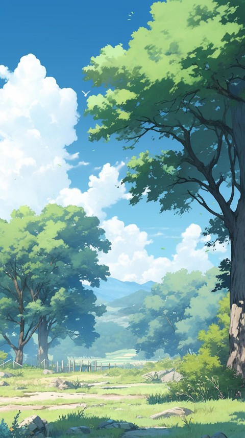 Anime Nature Landscape Peaceful Aesthetic Calming (262)
