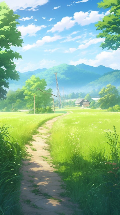 Anime Nature Landscape Peaceful Aesthetic Calming (330)