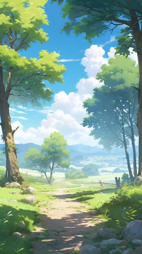 Anime Nature Landscape Peaceful Aesthetic Calming (340)