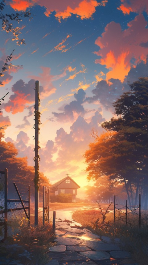 Anime Nature Landscape Peaceful Aesthetic Calming (397)