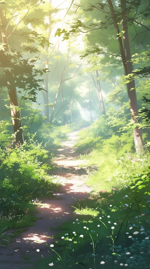 Anime Nature Landscape Peaceful Aesthetic Calming (376)