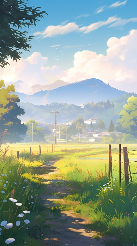 Anime Nature Landscape Peaceful Aesthetic Calming (392)