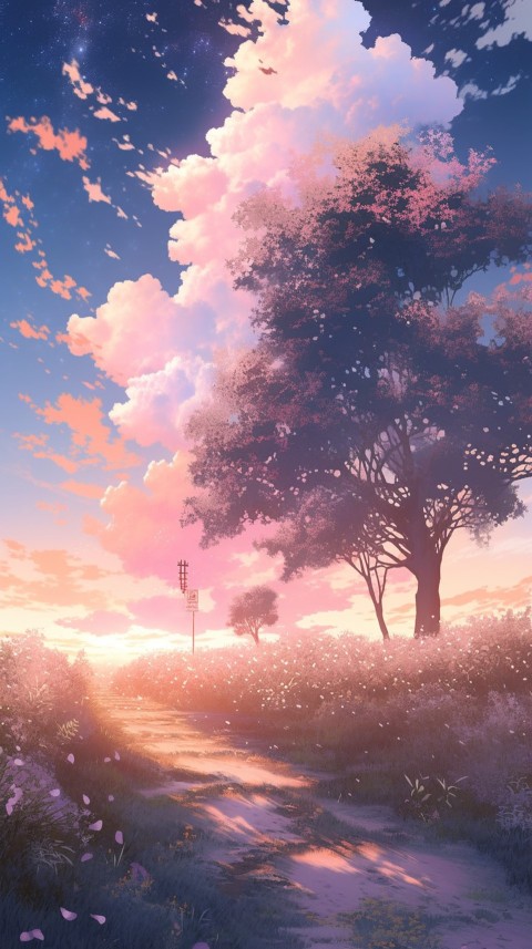 Anime Nature Landscape Peaceful Aesthetic Calming (406)