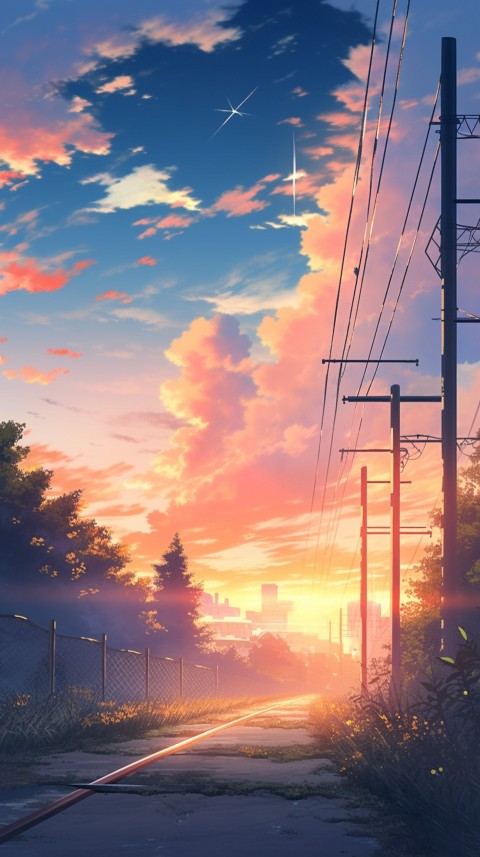 Anime Nature Landscape Peaceful Aesthetic Calming (410)