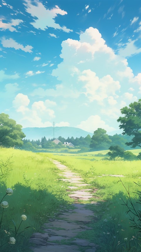 Anime Nature Landscape Peaceful Aesthetic Calming (452)