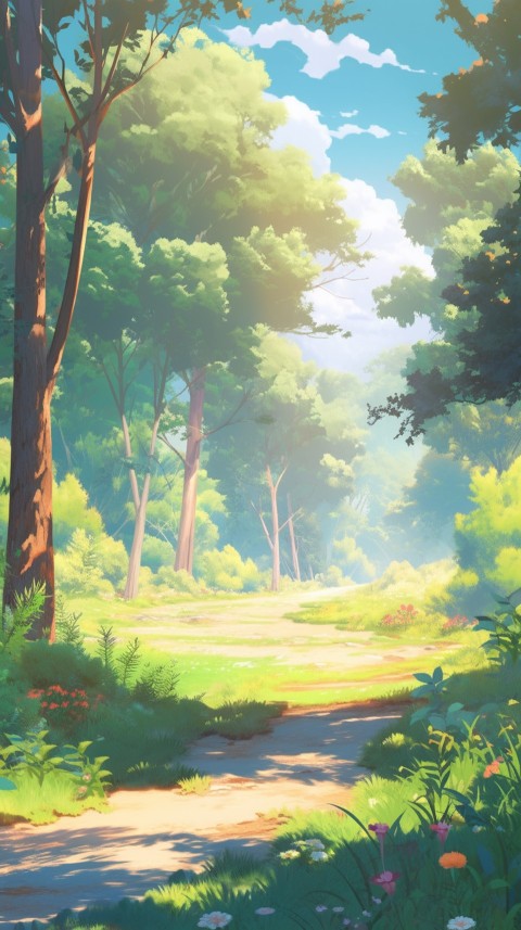 Anime Nature Landscape Peaceful Aesthetic Calming (480)