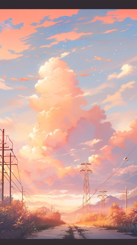Anime Nature Landscape Peaceful Aesthetic Calming (521)