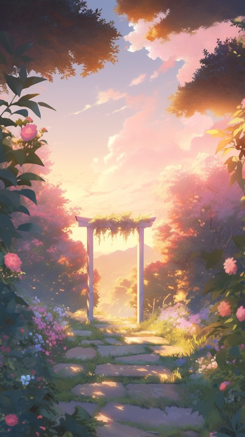 Anime Nature Landscape Peaceful Aesthetic Calming (547)