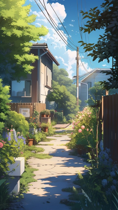 Anime Nature Landscape Peaceful Aesthetic Calming (534)