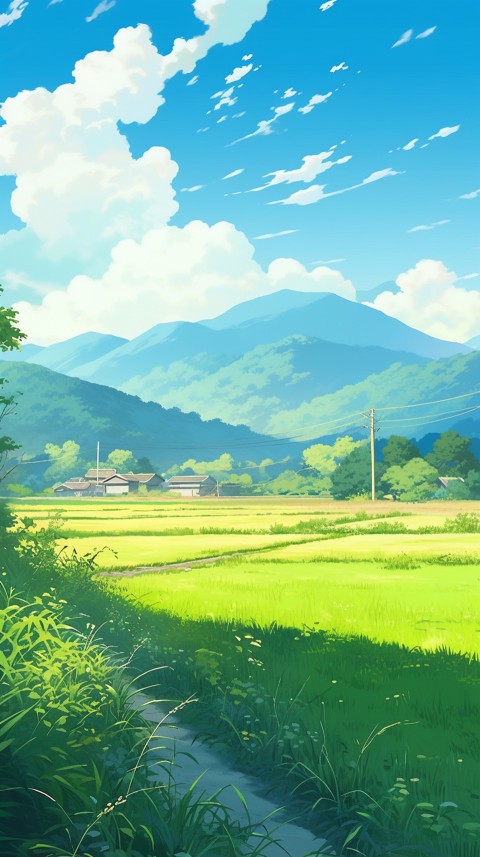 Anime Nature Landscape Peaceful Aesthetic Calming (524)