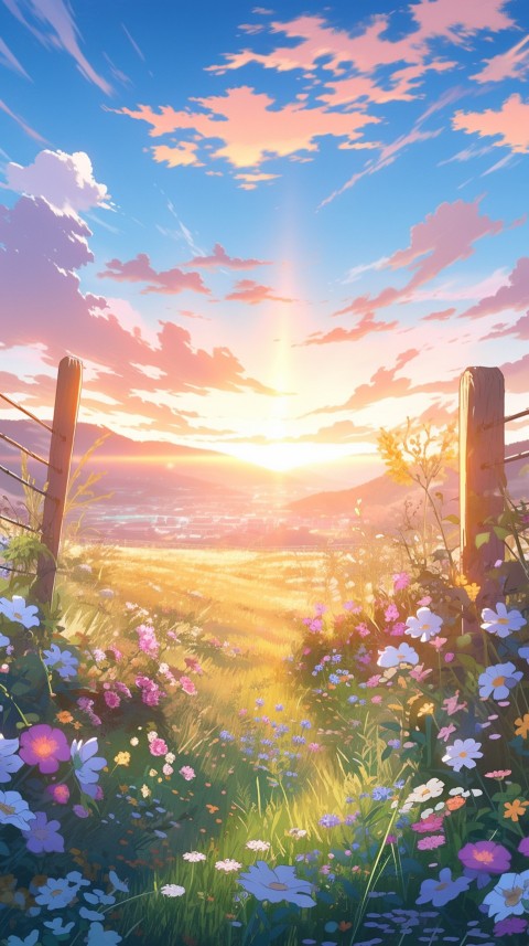 Anime Nature Landscape Peaceful Aesthetic Calming (501)