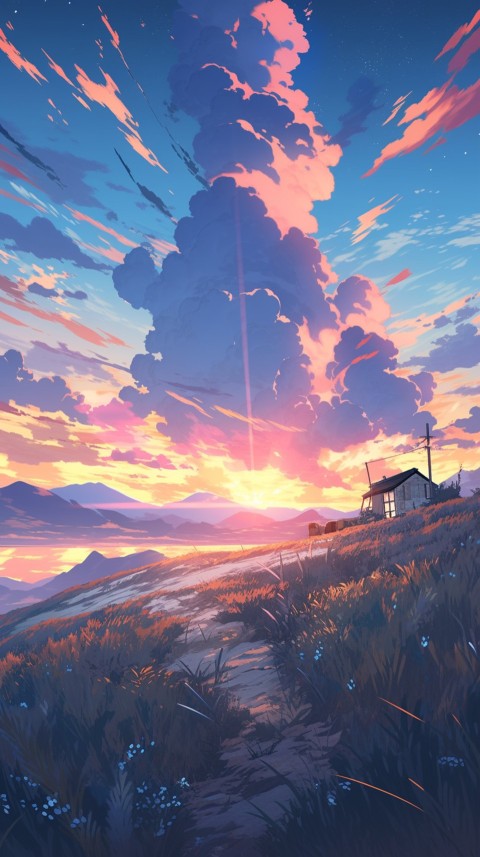 Anime Nature Landscape Peaceful Aesthetic Calming (576)