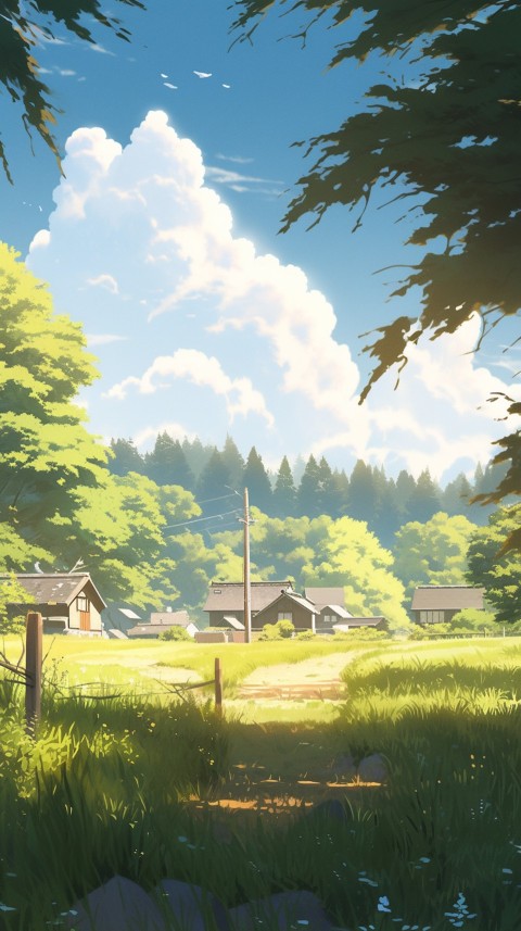 Anime Nature Landscape Peaceful Aesthetic Calming (578)