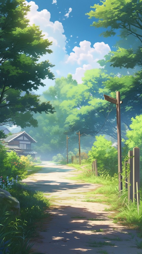 Anime Nature Landscape Peaceful Aesthetic Calming (577)
