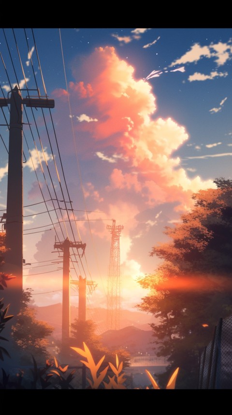 Anime Nature Landscape Peaceful Aesthetic Calming (587)