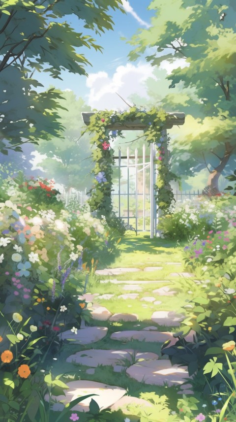 Anime Nature Landscape Peaceful Aesthetic Calming (618)
