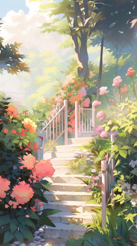 Anime Nature Landscape Peaceful Aesthetic Calming (642)