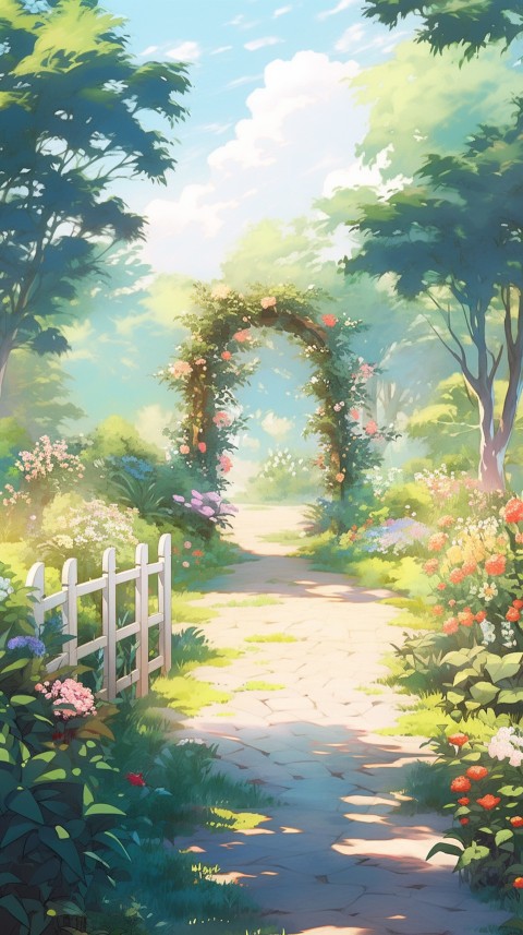 Anime Nature Landscape Peaceful Aesthetic Calming (638)