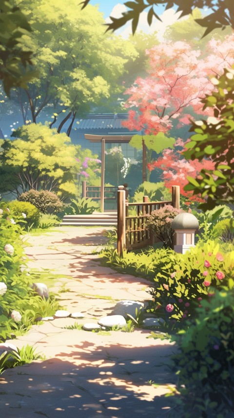 Anime Nature Landscape Peaceful Aesthetic Calming (625)