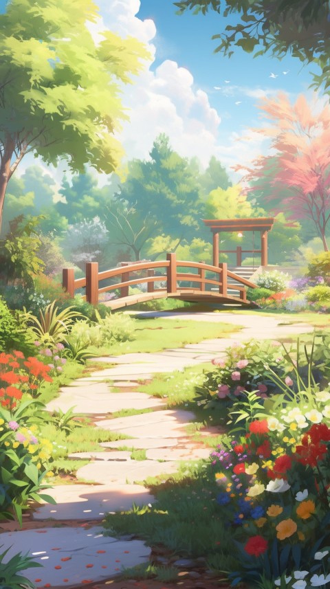 Anime Nature Landscape Peaceful Aesthetic Calming (612)