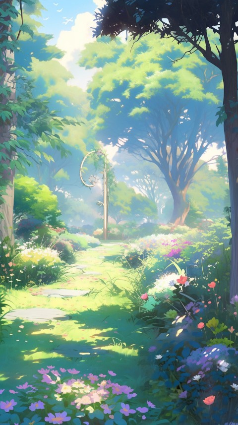 Anime Nature Landscape Peaceful Aesthetic Calming (623)
