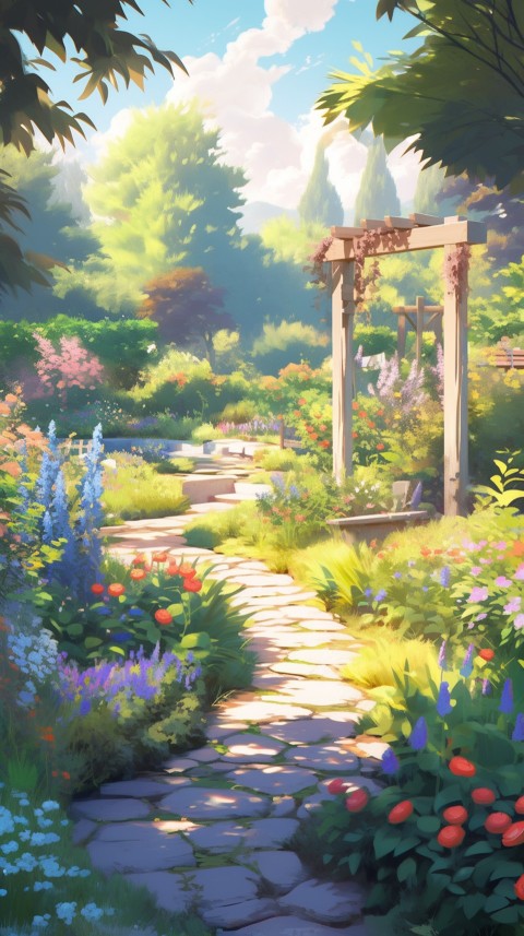 Anime Nature Landscape Peaceful Aesthetic Calming (614)