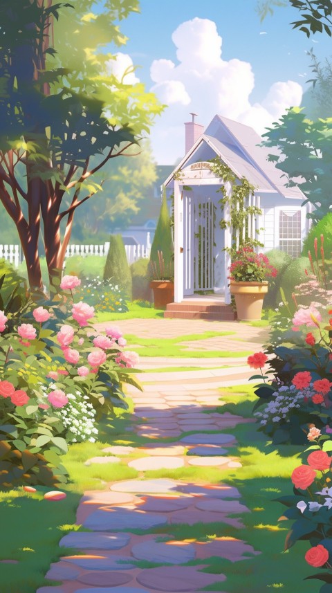 Anime Nature Landscape Peaceful Aesthetic Calming (671)
