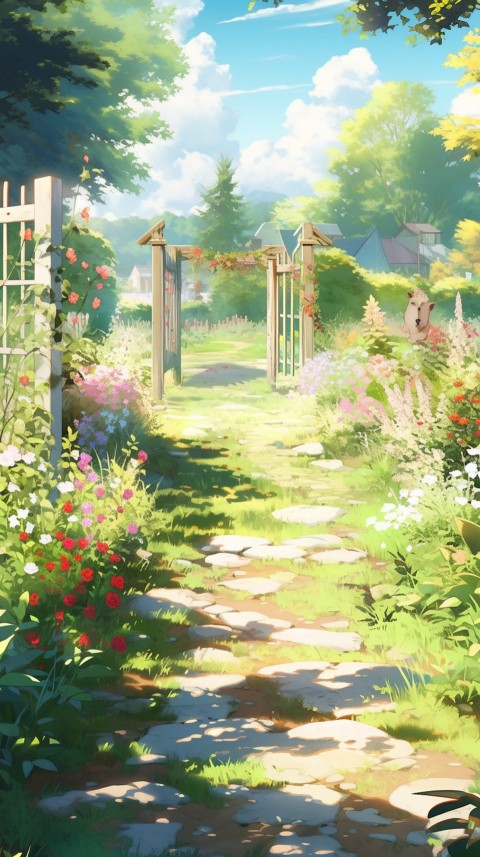Anime Nature Landscape Peaceful Aesthetic Calming (667)