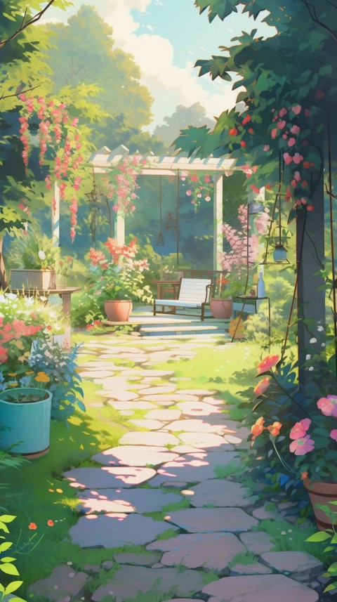 Anime Nature Landscape Peaceful Aesthetic Calming (651)