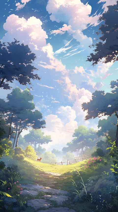 Anime Nature Landscape Peaceful Aesthetic Calming (690)