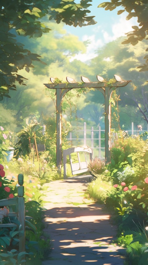 Anime Nature Landscape Peaceful Aesthetic Calming (656)