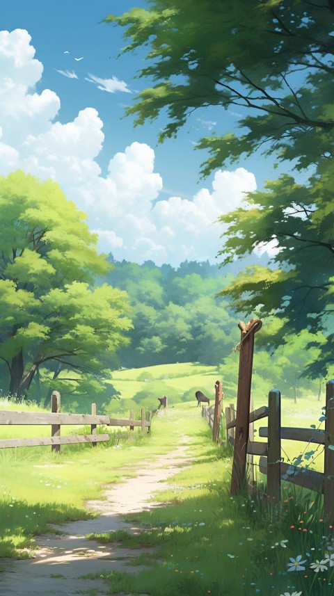 Anime Nature Landscape Peaceful Aesthetic Calming (708)