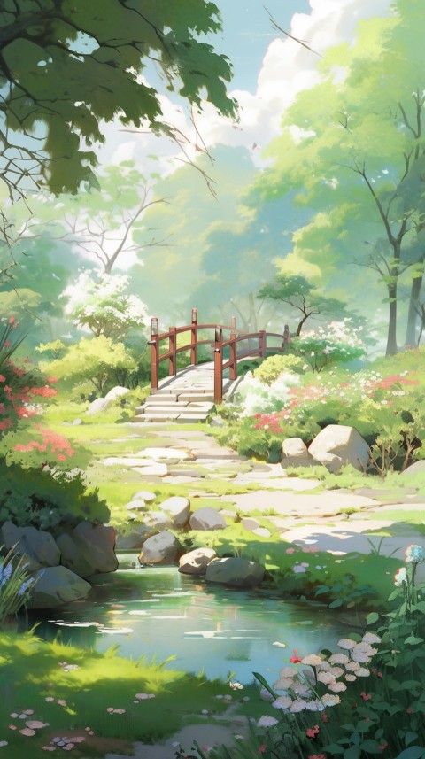 Anime Nature Landscape Peaceful Aesthetic Calming (795)