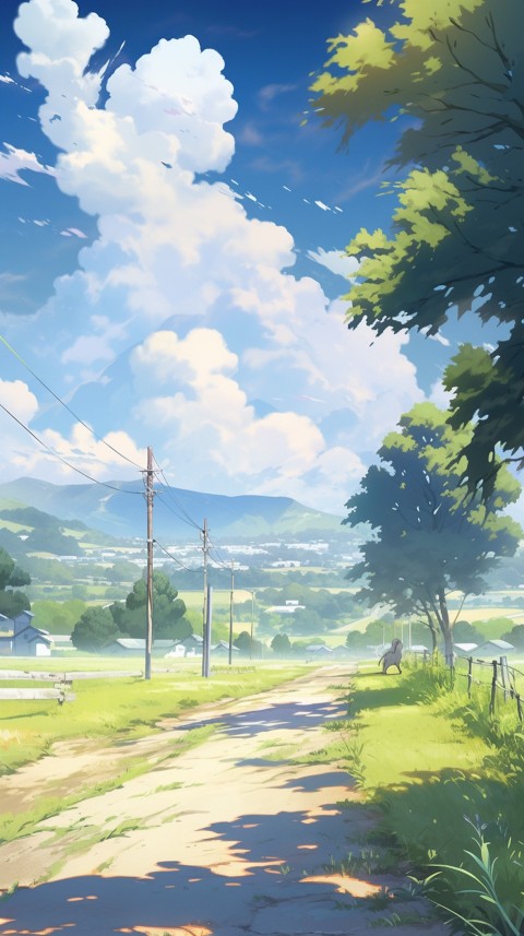 Anime Nature Landscape Peaceful Aesthetic Calming (814)