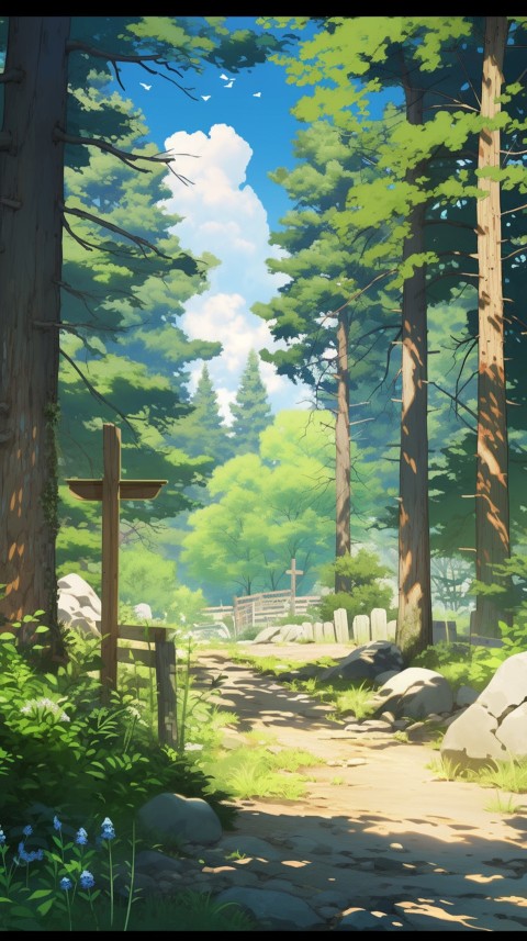Anime Nature Landscape Peaceful Aesthetic Calming (896)
